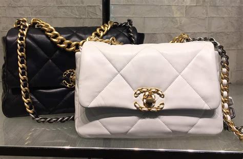 chanel 19 flap bag fake|chanel 19 bag large.